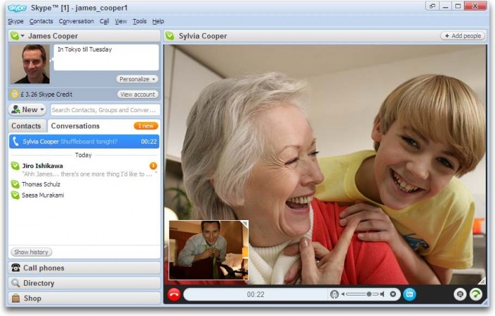 Skype se během deseti let stal
symbolem internetového volání