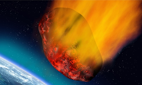 Zemi minul poměrně
blízko velký asteroid