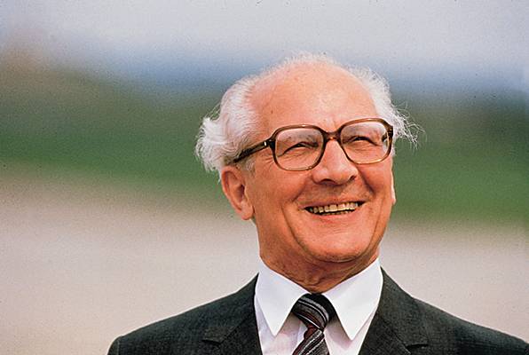 Přesvědčený vůdce
NDR, Erich Honecker