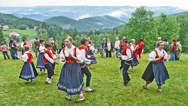 Kouzlo časů minulých:
Vesničan na měšťance