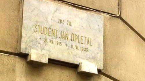 Jan Opletal: symbol
boje proti totalitní moci