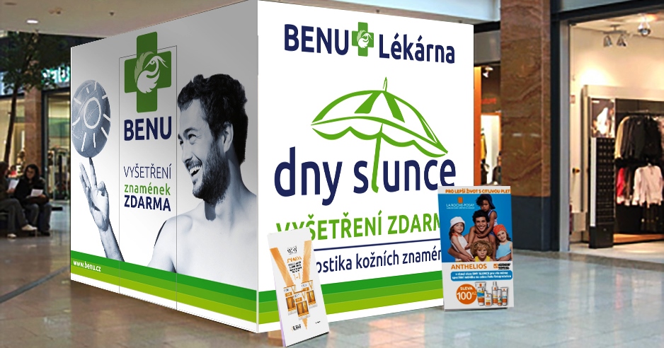 Nechte si v BENU vyšetřit
kožní znaménka zdarma