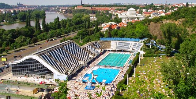 Stadion v Podolí: skvost
mezi českými koupališti