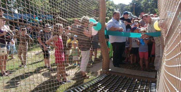 V Bohumíně otevřeli 
novou lanovou stezku