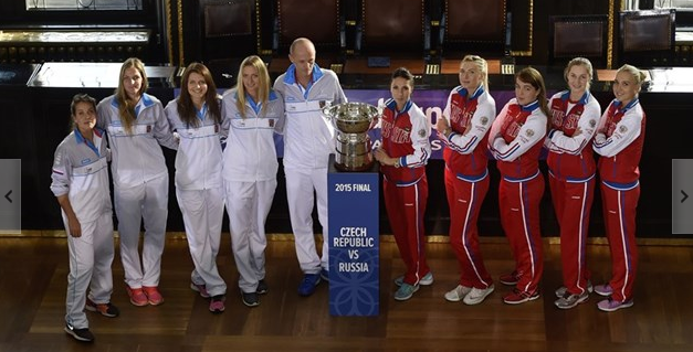 Česká reprezentace zná
los tenisového Fed Cupu