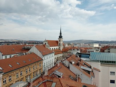 Pohled z terasy