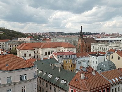 Pohled z terasy