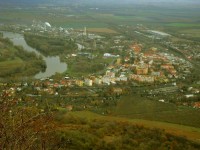 Výhled na Lovosice