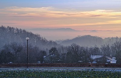 Obloha nad horami