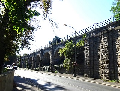 Viadukt na trati Malešice – Žižkov