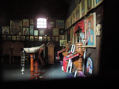 Vnitřek kostela sv. Michala na Petříně*