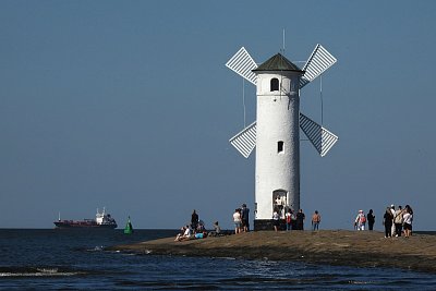 Svinoústí (Świnoujście), historický maják