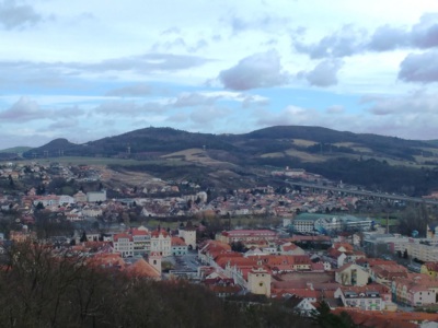 Beroun z rozhledny