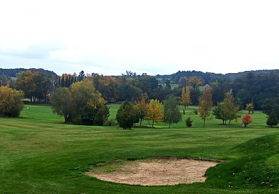 Podzim na golfovém hřišti
