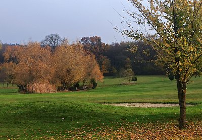 Na golfovém hřišti