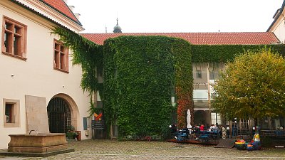 Nádvoří Novoměstské radnice