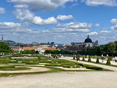 Jarní Vídeň - Belvedere