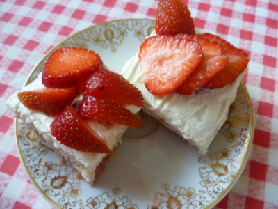Jahodové tiramisu
