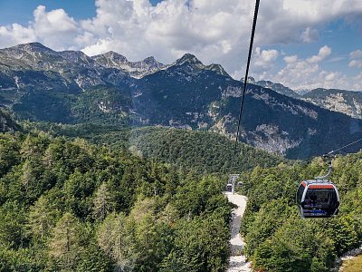 Lanovkou nahoru i dolů....Julské Alpy