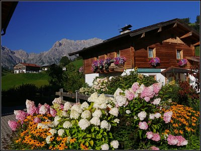 Alpská vesnice