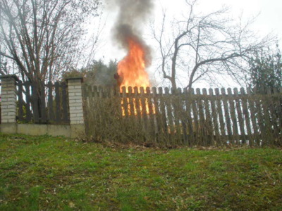 Veselý ohníček.