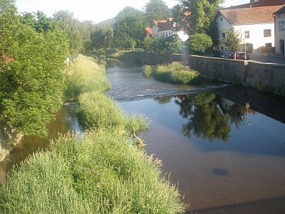 Řeka Volyňka.