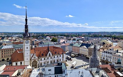 Olomouc z ptačí perspektivy