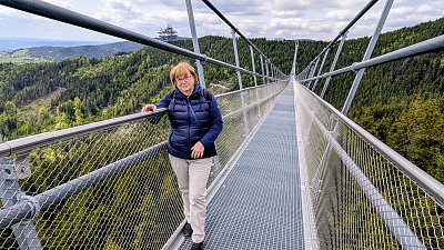 Pozdrav ze  Sky Bridge - Dolní Morava (nesoutěž.)