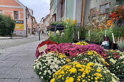 Pražská ulice v Příbrami