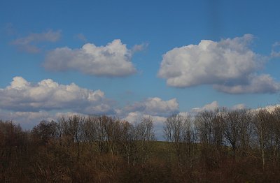 Pluly vedle vlaku