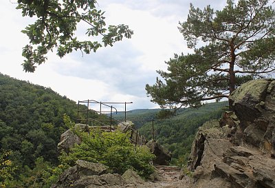 Čertovy kazatelny v Rychlebských horách