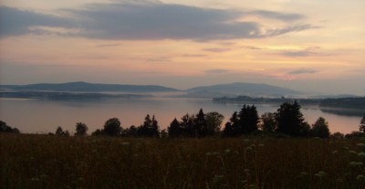 Lipno v podvečer