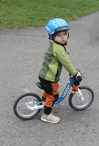 I cyklista dorazil