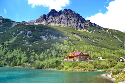 Vzpomínka na letní toulky. Zelené pleso v Tatrách