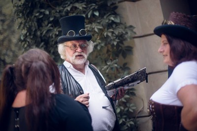 děda steampunker