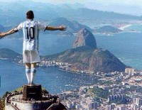 Argentinec Lionel Messi jako Spasitel reprezentace