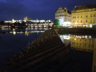 Praha v noci