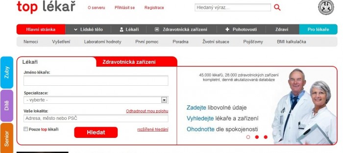 Portál Top Lékař otevřel
novou sekci pro seniory